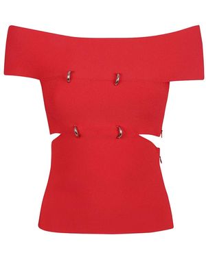 McQueen Blouses - Red