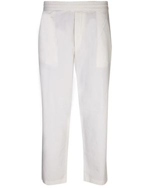 Officine Generale Cropped Trousers - White