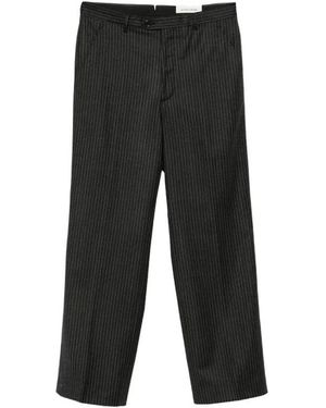 sunflower Broeken ,Grijs ,Wol Bridge Trouser - Zwart