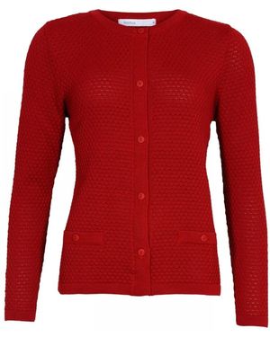 Skovhuus Truien & Vesten ,Rood ,Katoen Cardigan
