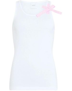Patou Sleeveless Tops - White
