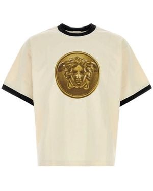 Versace T-Shirts - Natural