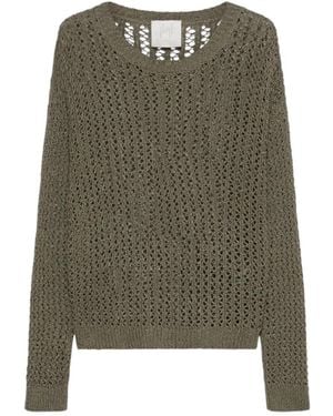 Marella Round-Neck Knitwear - Vert