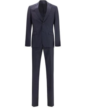Prada Single Breasted Suits - Blauw