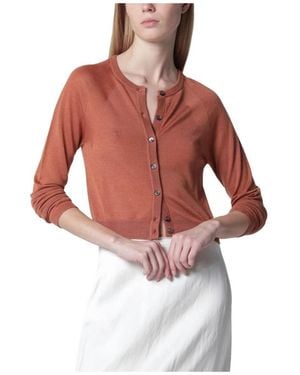 Roberto Collina Cardigans - Brown