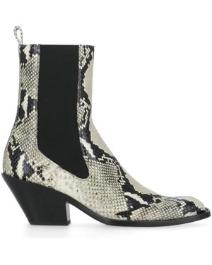 KHAITE Cowboy Boots - Nero