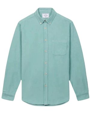Portuguese Flannel Casual Shirts - Blu