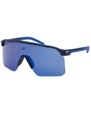 Nike Accessoires ,Blauw ,Expedition Shield Zonnebril