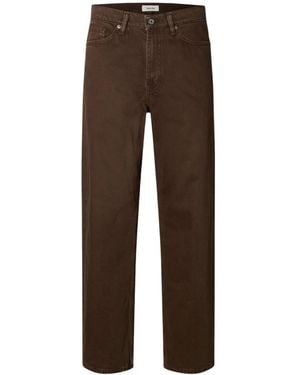 SELECTED Loose Ben Ray Jeans - Braun