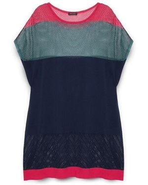 FIORELLA RUBINO Round-Neck Knitwear - Blu