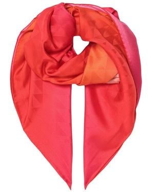 Prada Fuchsia Sjaal Foulard Stijlvol Accessoire - Rood