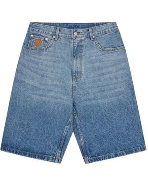 Billionaire Denim Shorts - Blue
