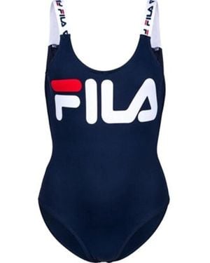 Fila Badmode ,Blauw ,Yuuna Badpak Uit Één Stuk