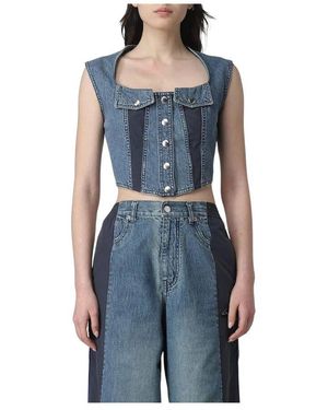 Ambush Sleeveless Tops - Blue