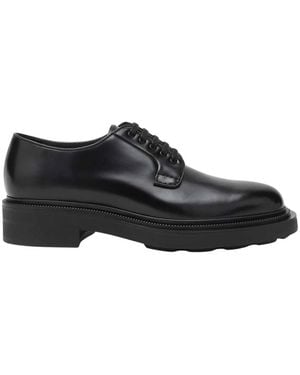 Prada Laced Shoes - Black