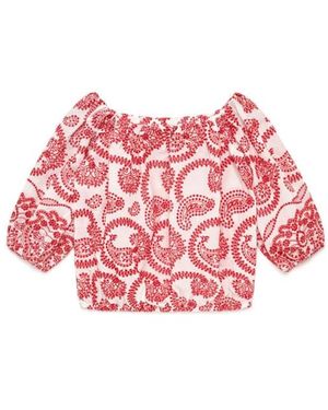Maliparmi Blouses - Red
