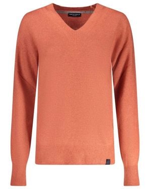 North Sails V-Neck Knitwear - Rosa