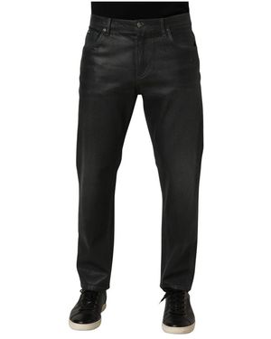 Dolce & Gabbana Loose-Fit Jeans - Negro