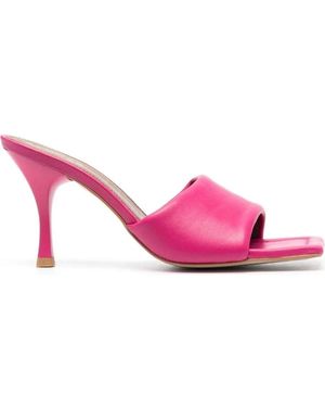 Alohas Heeled Mules - Rosa