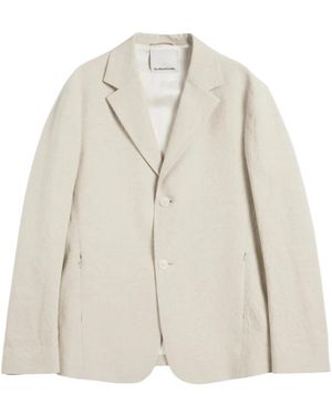 YMC Relaxed Single-Breasted Blazer - Natur