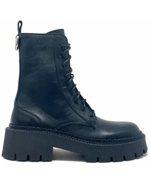 Vic Matié Lace-Up Boots - Blauw