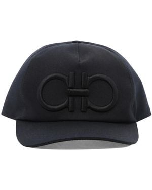 Ferragamo Caps - Black