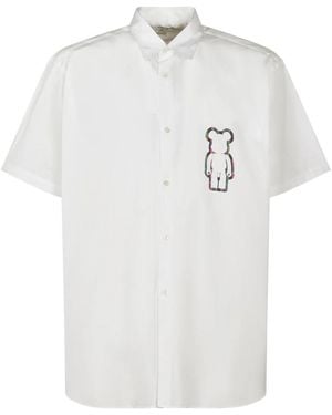 Comme des Garçons Short Sleeve Shirts - White