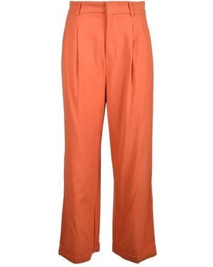 WEILI ZHENG Wide Pants - Orange