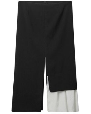 THE GARMENT Midi Skirts - Nero