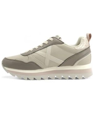 Munich Ripple Platform Sneaker - Grau