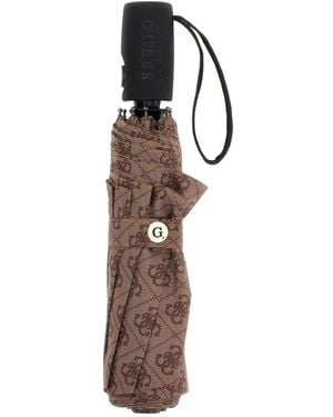 Guess Accessoires ,Bruin ,Polyester 4G Logo Paraplu