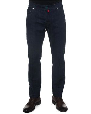 Kiton Slim Fit Jeans - Blue
