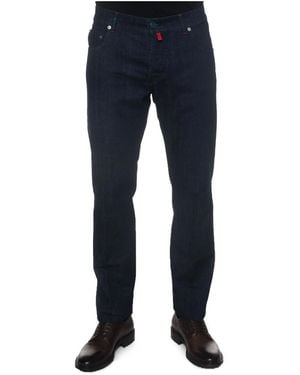 Kiton Slim-Fit Jeans - Blue