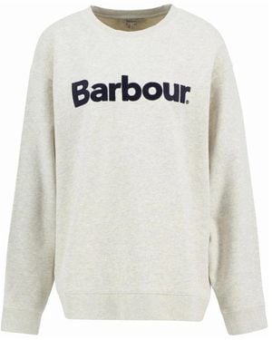Barbour Hartland Crew Sweatshirt - Wit