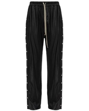 Rick Owens Wide Trousers - Negro