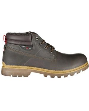 Carrera Lace-Up Boots - Gris