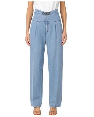 Pinko Loose-Fit Jeans - Blu