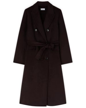 mötivi Double-Breasted Coats - Negro