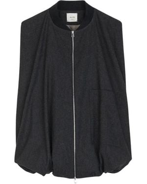 Alysi Bomber Jackets - Nero