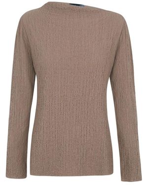 Cortana Long Sleeve T-Shirts - Brown