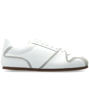 Moschino Leather Sneakers - Weiß