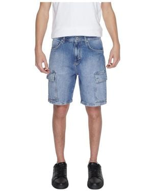 Antony Morato Denim Shorts - Blue