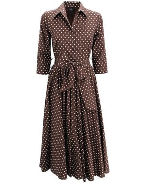 Lavi Shirt Dresses - Brown