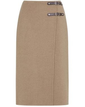 Max Mara Midi Skirts - Naturel