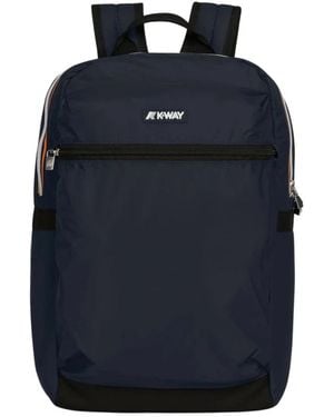 K-Way Backpacks - Blue