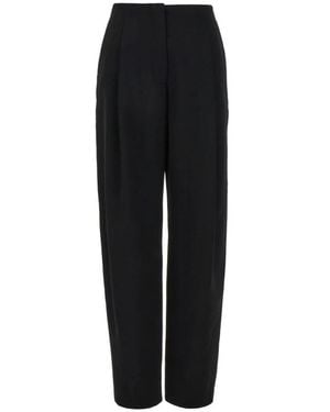 Proenza Schouler Broeken ,Zwart ,Katoen Wijde Broek