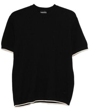 Emporio Armani T-Shirts - Black