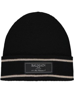 Balmain Beanies - Nero