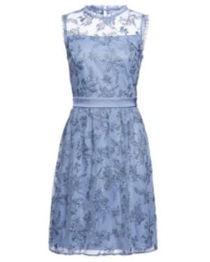 Esprit Blauwe Cocktailjurk Voor