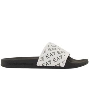 EA7 Sliders - White